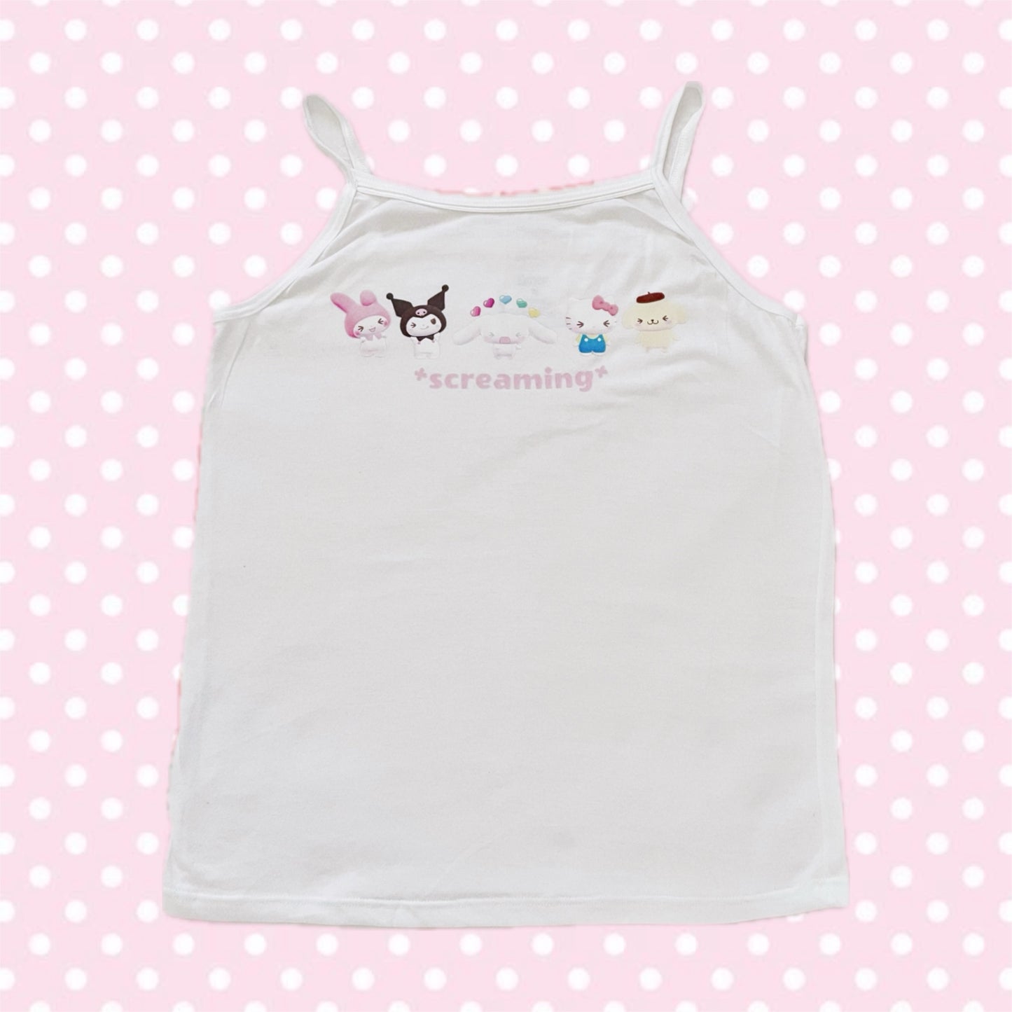 sanrio *screams* camisole (ships in 2-3 weeks)