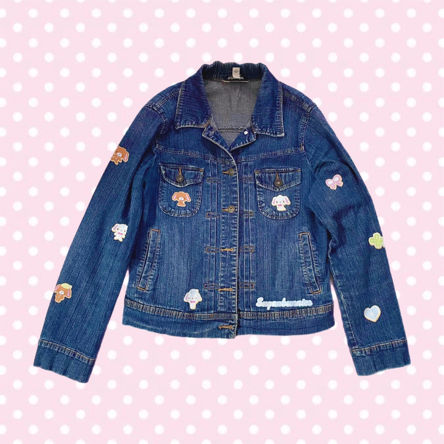 Sugar🐰 Jean Jacket (ships immediately)